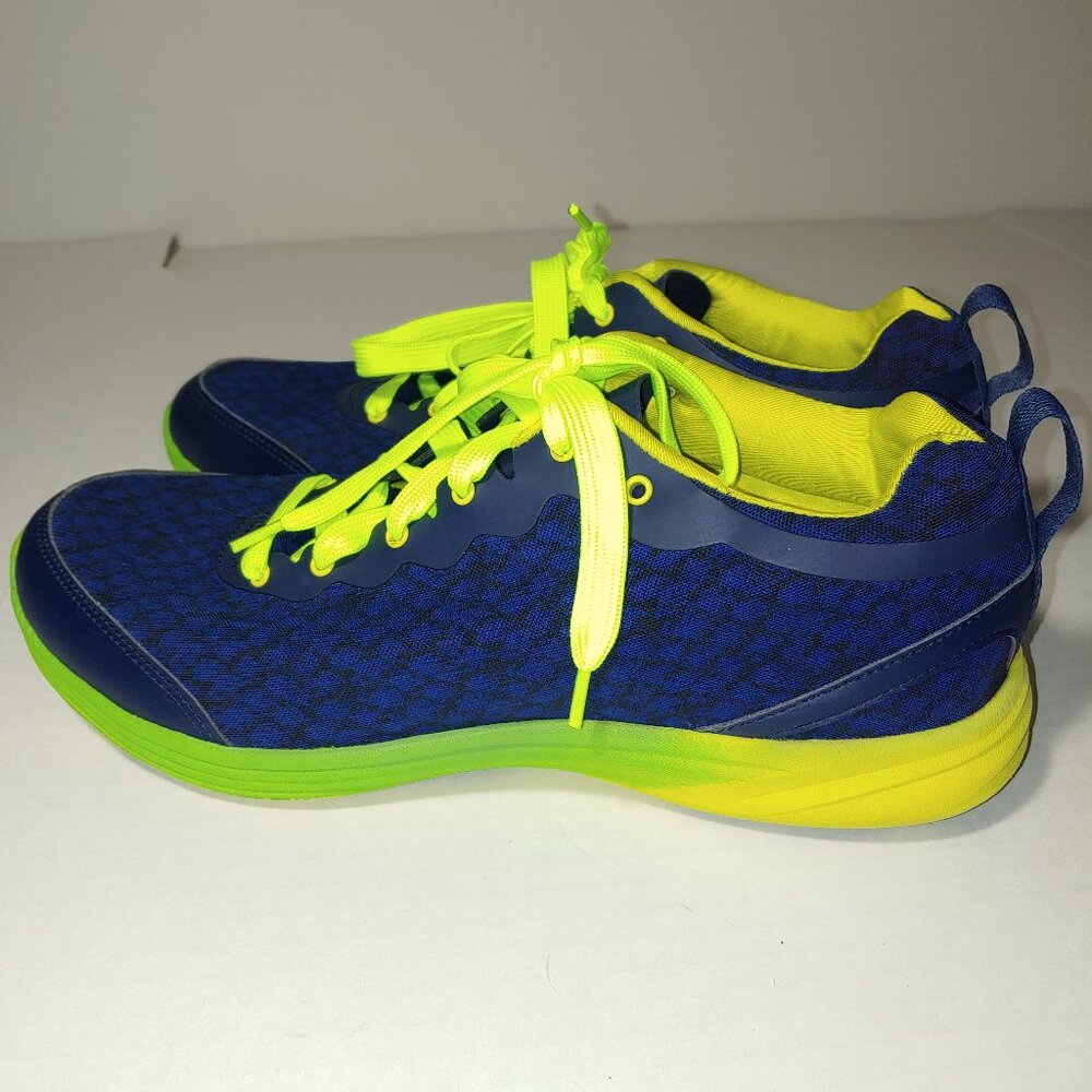 Vionic Python 335/VS025 Navy Blue and Yellow Athletic Sneakers Size 11 - Picture 2 of 7